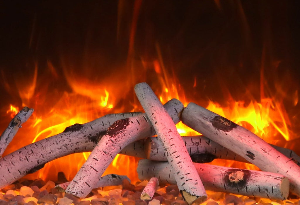 BIRCH - 12 large logs.  Recommended for TRD 38", 44", 48", Tru View XL, Tru View XT-XL, Panorama -BI Deep XT, SYM XT