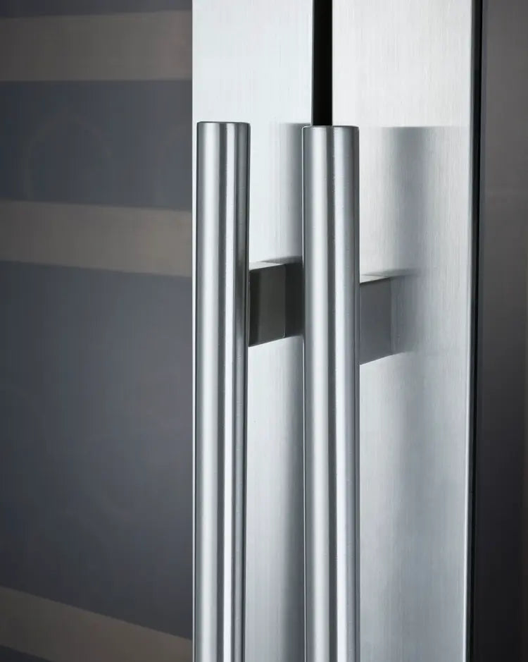 Allavino FlexCount Series 354 Bottle Dual Zone Tall Side-by-Side Wine Refrigerators with Stainless Steel Doors