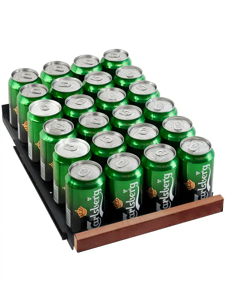 Allavino FlexCount Series 30 Bottle/88 Can Dual Zone Side-by-Side Wine Refrigerator/Beverage Center with Stainless Steel Doors