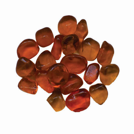 Orange Small Beads Fireglass - 5lbs