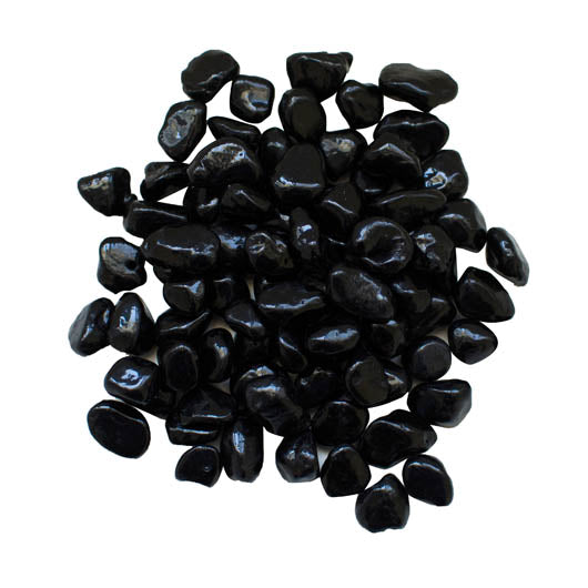 Black Small Beads Fireglass - 5lbs