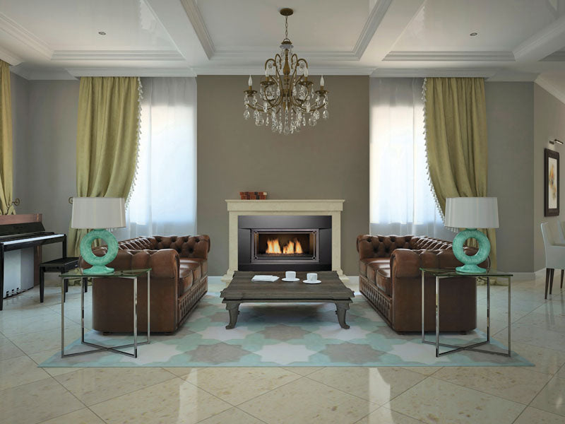 36" Natuaral Gas DELUXE Direct vent linear fireplace