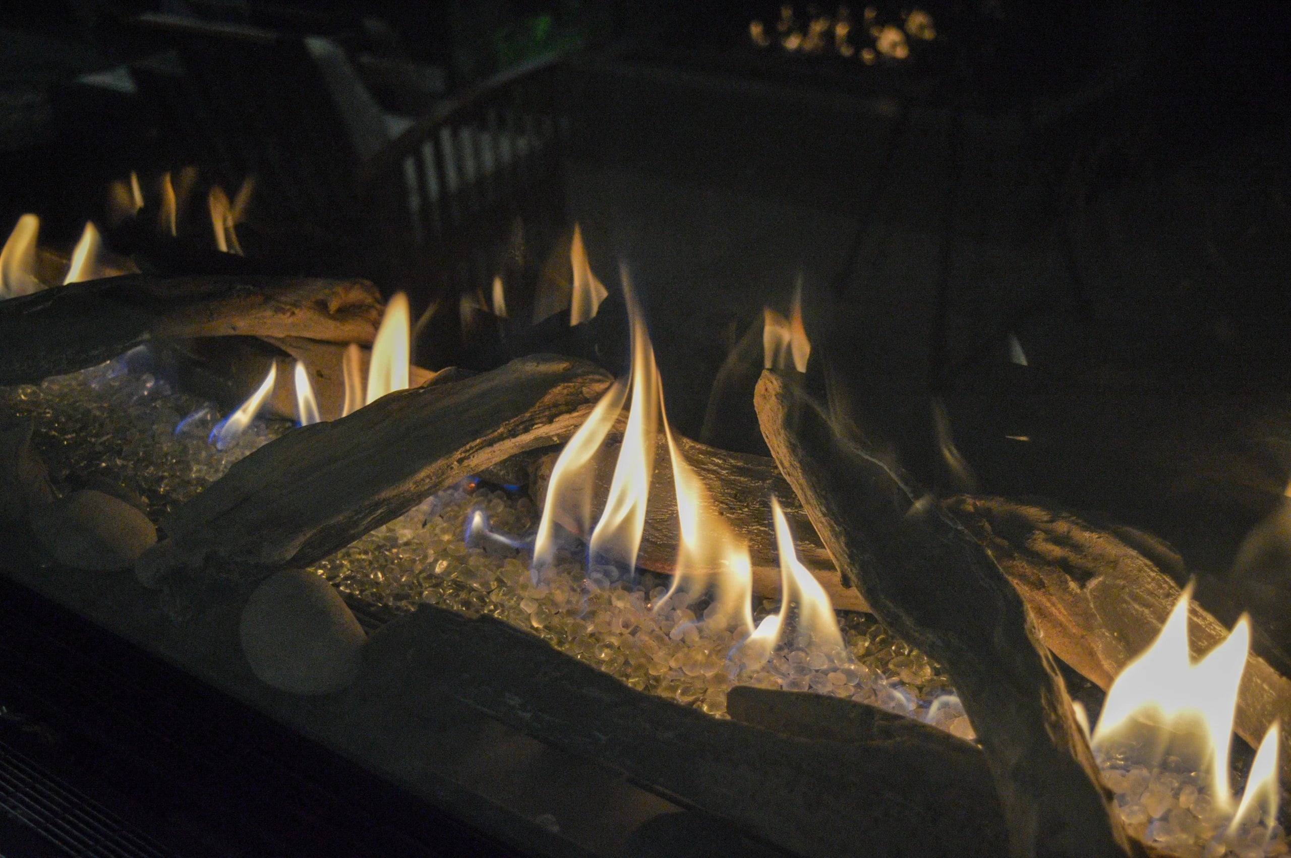 60" Natural Gas or Liquid Propane Direct Vent Linear Gas Fireplace