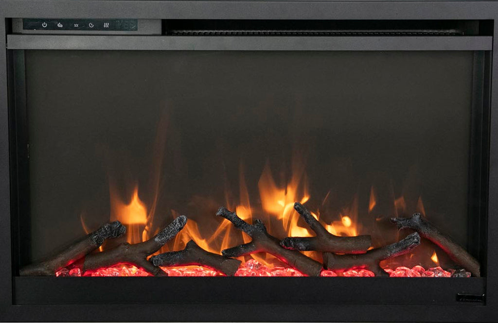 8 Piece Natural Wood log set (for use in electric fireplaces only)