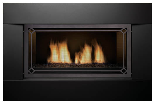 36" Natuaral Gas DELUXE Direct vent linear fireplace