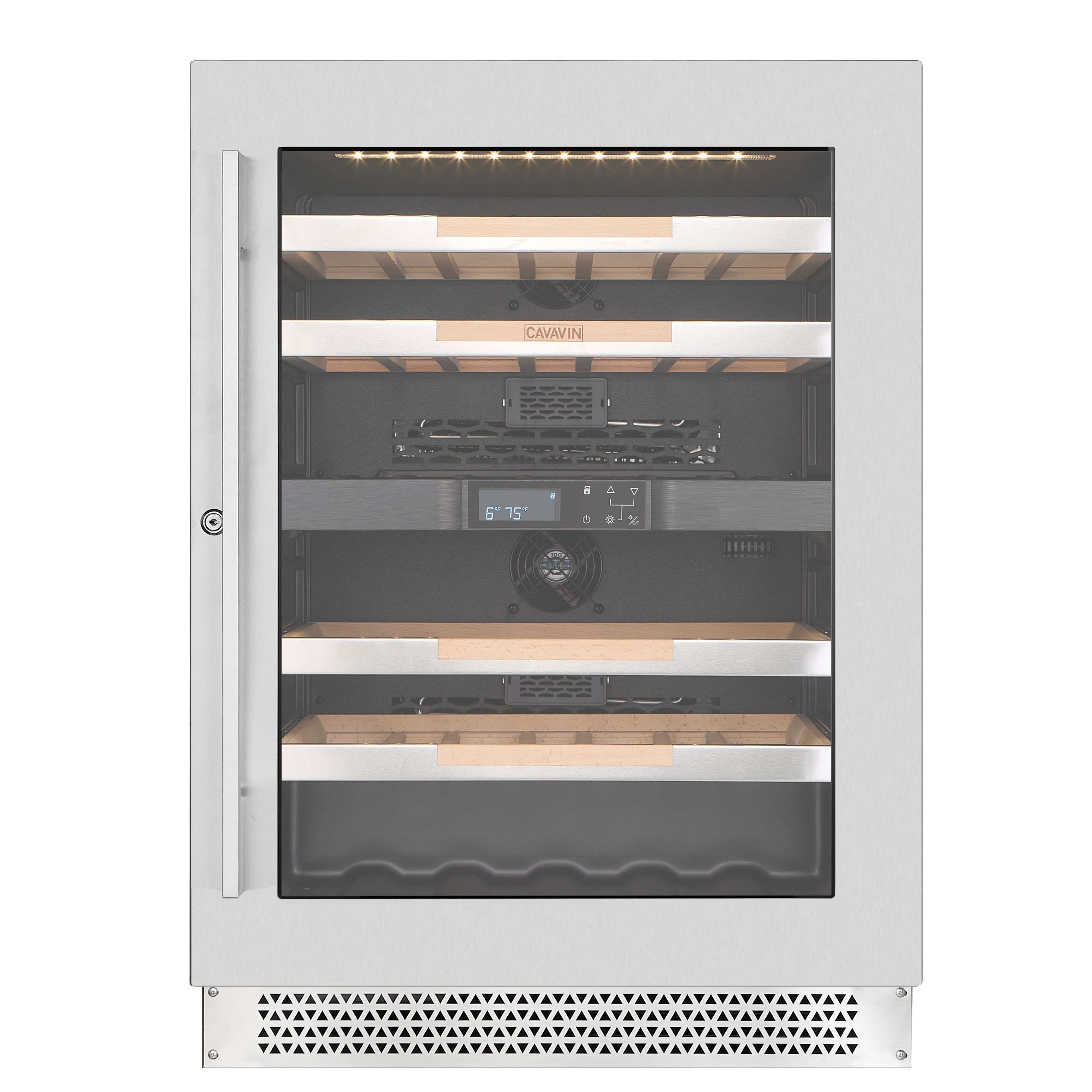 Cavavin Vinoa V-041WBVC – 41-Bottle Black Casing