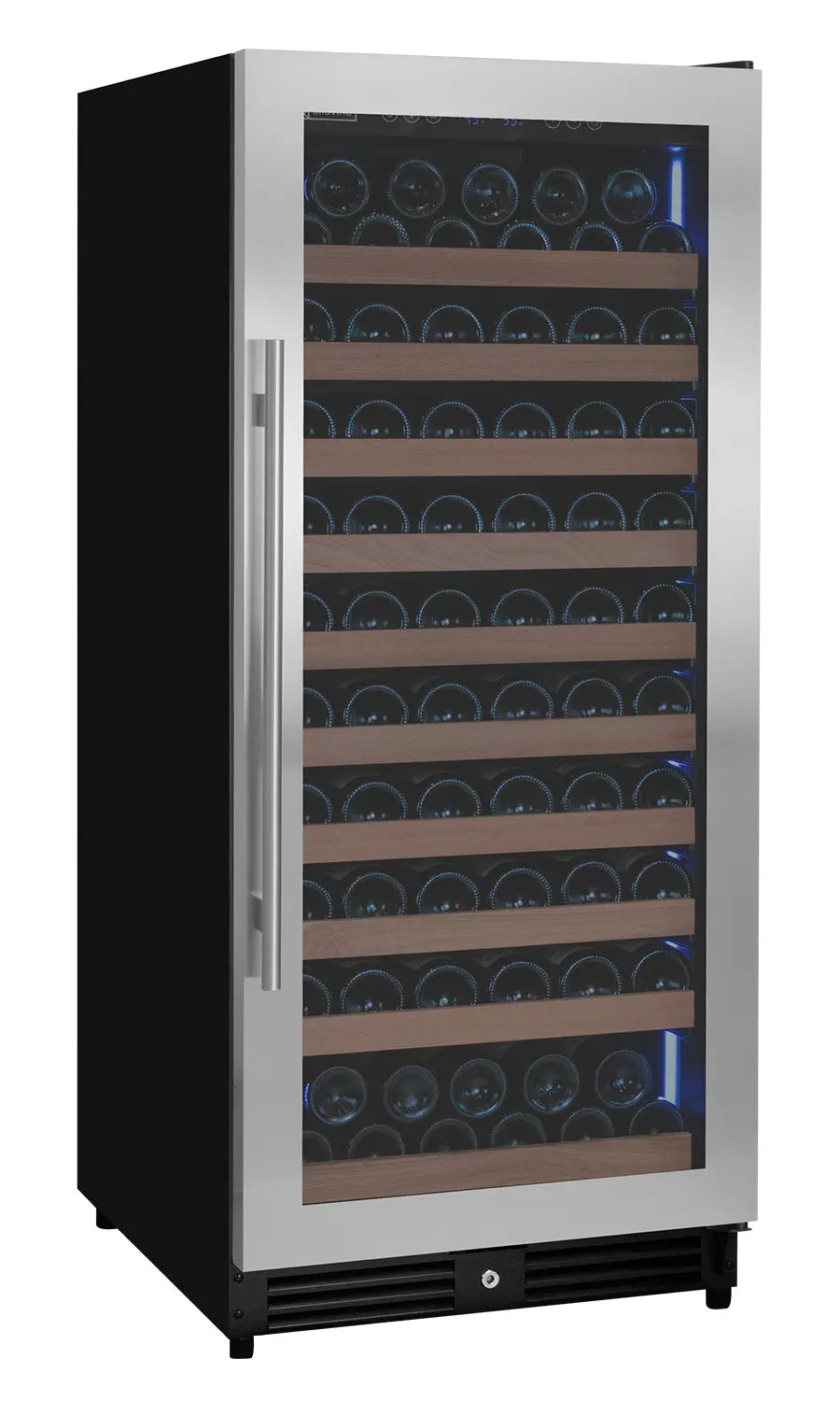 Allavino 119 Bottle 55" Tall Single Zone Right Hinge Stainless Steel Wine Refrigerator
