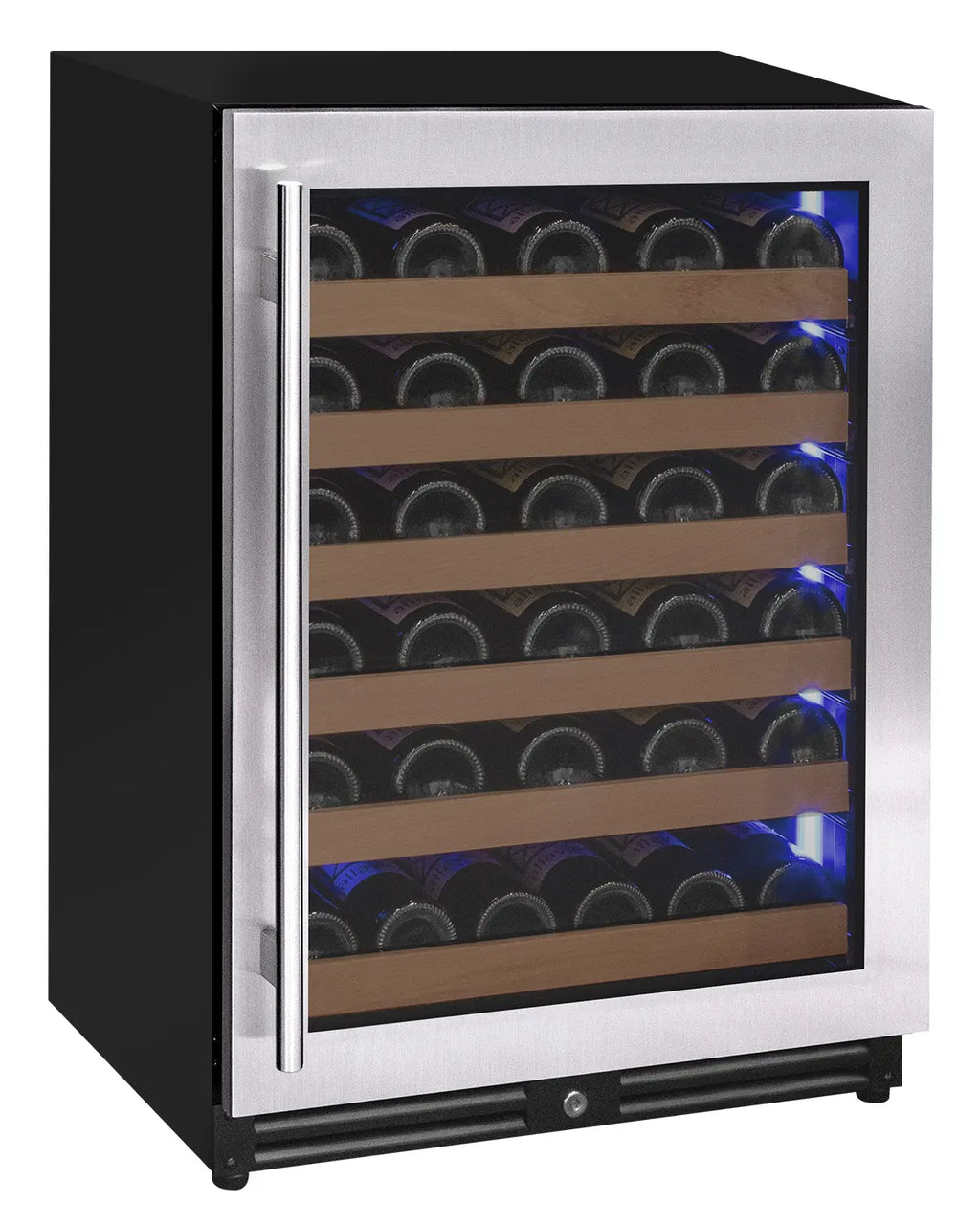Allavino Reserva Series 51 Bottle Single Zone Built-in Luxury Wine Refrigerator with Stainless Steel Door - Right Hinge