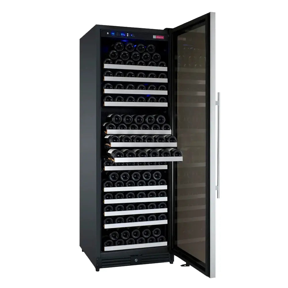 Allavino FlexCount Series 177 Bottle Single Zone Built-in Wine Refrigerator with Stainless Steel Door - Right Hinge