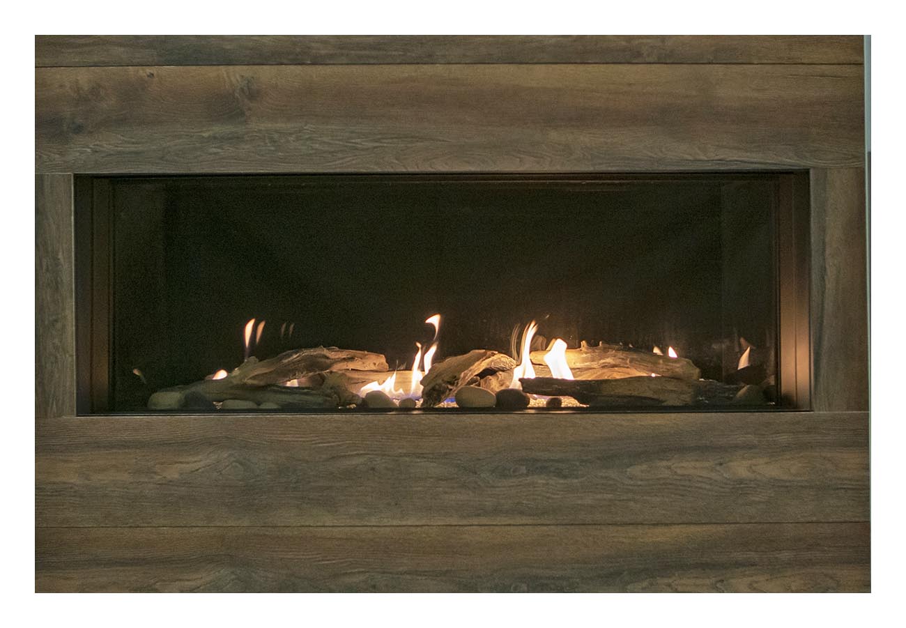 40" Natural Gas or Liquid Propane Direct Vent Linear Gas Fireplace