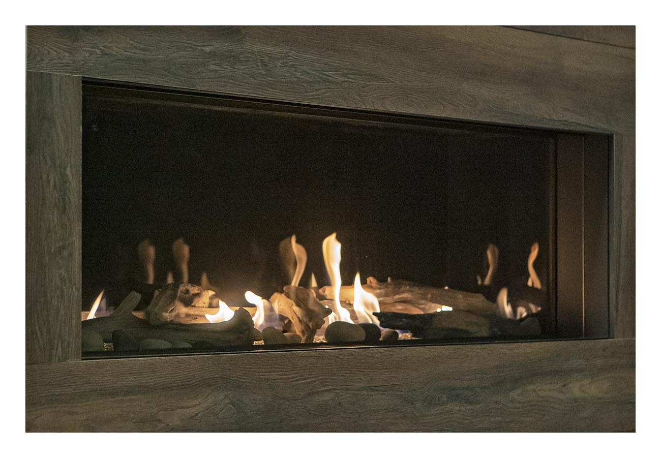 60" Natural Gas or Liquid Propane Direct Vent Linear Gas Fireplace