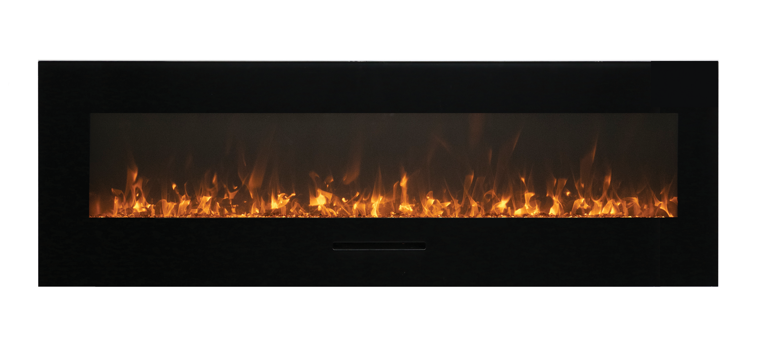 Wall Mount/ Flush Mount Smart Electric  26" Indoor / Outdoor WiFi Enabled Fireplace, Featuring a MultiFunction Remote Control , Multi Speed Flame Motor