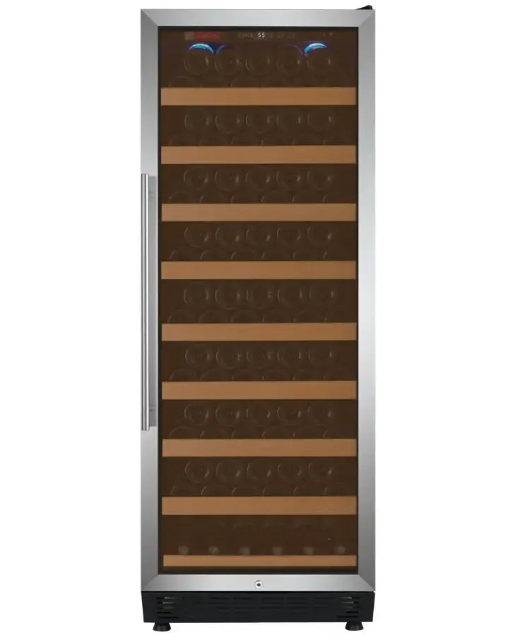 Allavino 24" Wide Vite II Tru-Vino 99 Bottle Single Zone Stainless Steel Right Hinge Wine Refrigerator