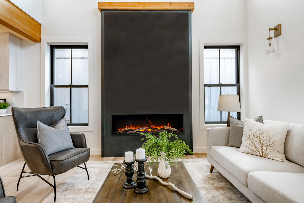 Symmetry Xtra Tall Bespoke - 50" Indoor / Outdoor Electric Built In featuring, WiFi Compatibilty & Bluetooth Connectivity, MultiFunction Remote, and a Selection of Media Options