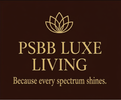 PSBB Luxe Living Logo with Prominent Tagline