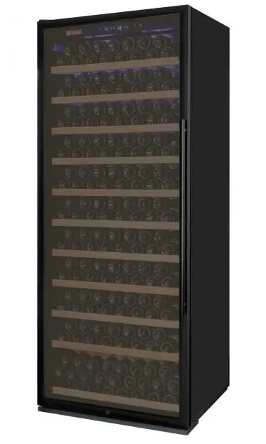 Allavino 32" Wide Vite II Tru-Vino 277 Bottle Single Zone Black Left Hinge Wine Refrigerator